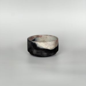 Rustic pit fired bowl